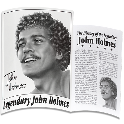 Info about the legendary John Holmes that's included with the Signature Cocks PVC - John Holmes dildo | Kinkly Shop