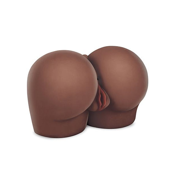 Luvdollz Remote Control Doggy Style Pussy & Ass in Mocha | Kinkly Shop