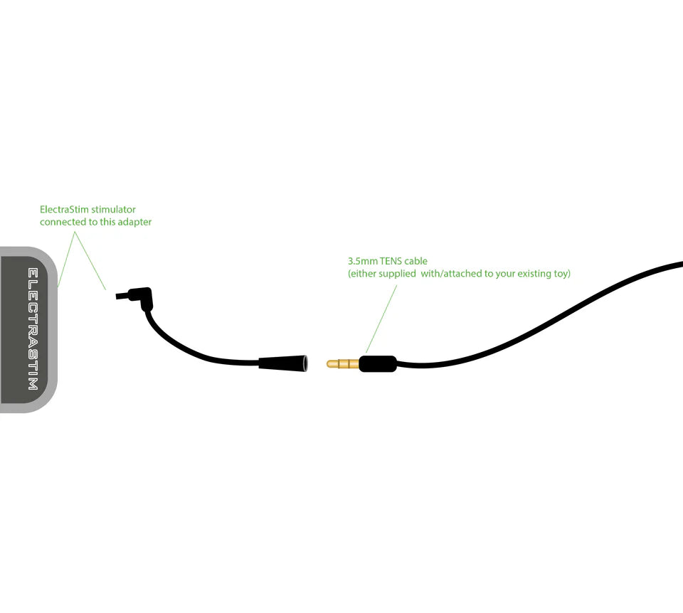ElectraStim: Stimulator to 3.5 mm Adapter