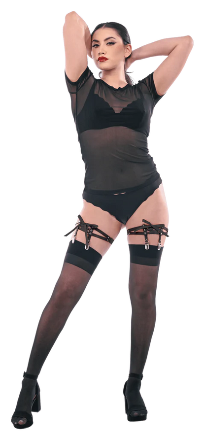 Laced-Up Garters