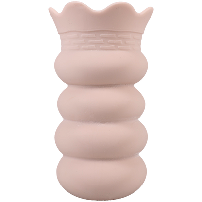 Side view of the Fantasy Fuckers The Worm. The stroker is very large and bulbed, allowing for easier gripping while lubed. | Kinkly Shop