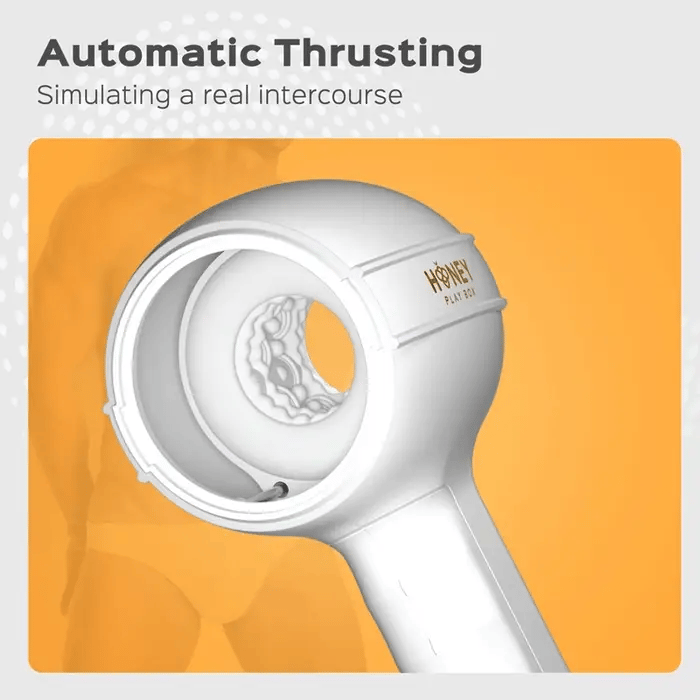 GIF showcases the up-and-down movement that the Faye Open-Ended Thruster provides. | Kinkly Shop