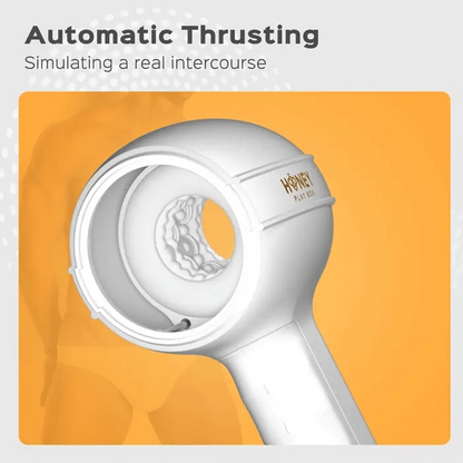 GIF showcases the up-and-down movement that the Faye Open-Ended Thruster provides. | Kinkly Shop