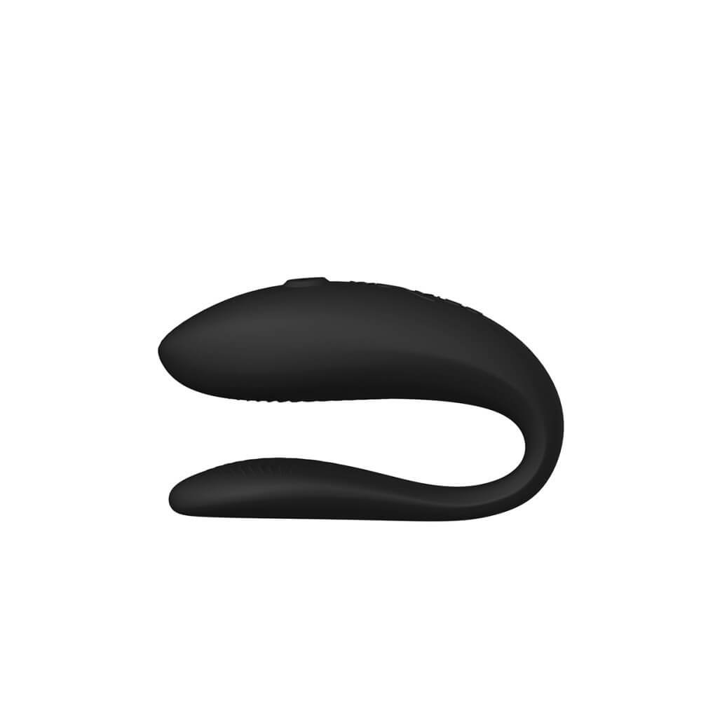 Side profile of the We-Vibe Sync Lite showcases the difference in thicknesses between the two different ends. | Kinkly Shop