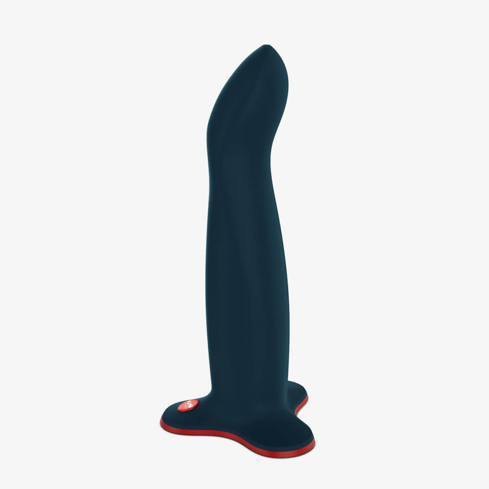 The Fun Factory Limba Flex in Large up against a plain white background. It looks smooth without any texturing along the shaft. | Kinkly Shop