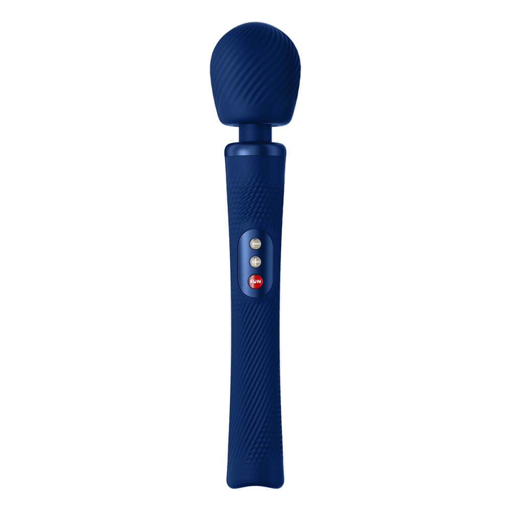 The Fun Factory VIM in midnight blue up against a plain white background | Kinkly Shop