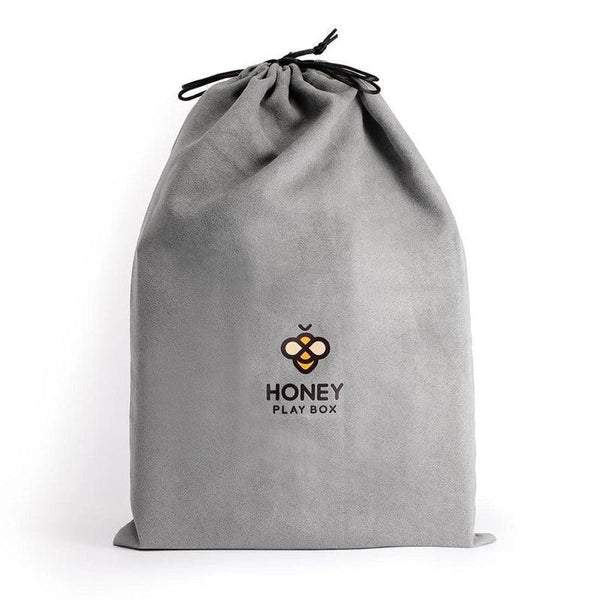 The drawstring bag that comes with the Idalis Wireless Thruster | Kinkly
