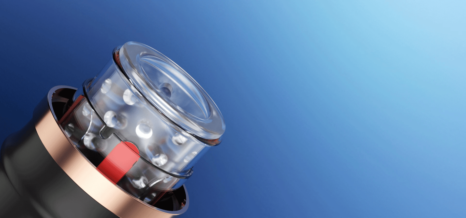 GIF showcases the rotating and stroking design of the Honey Play Box Automatic Warrior in action. It would do this around the shaft | Kinkly