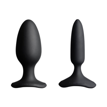 The 2.25" diameter Lovense Hush 2 plug shown next to the 1" diameter plug. There is a large size difference. | Kinkly Shop