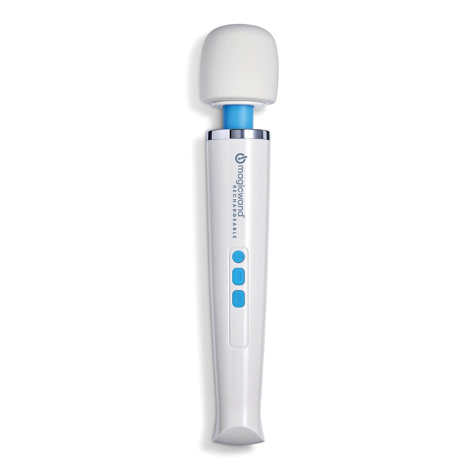 The Magic Wand Rechargeable up against a plain white background | Kinkly Shop