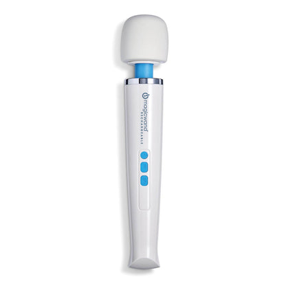 The Magic Wand Rechargeable up against a plain white background | Kinkly Shop