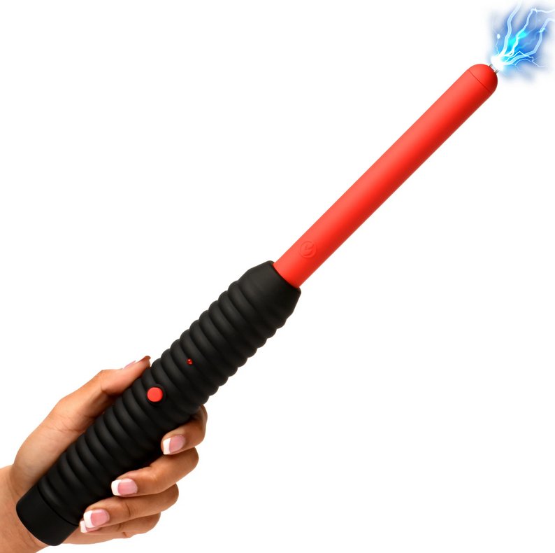 A hand holds the Master Series Spark Rod. | Kinkly Shop