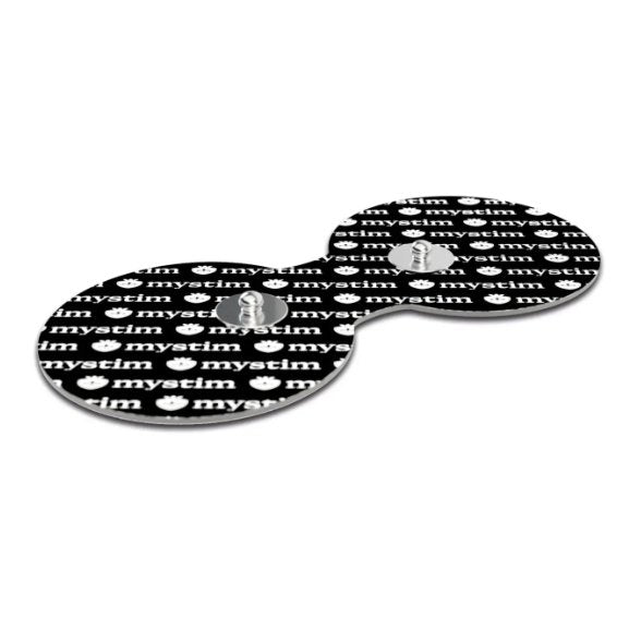 Included snap-button electrodes that can connect to the Sultry Sub. | Kinkly Shop