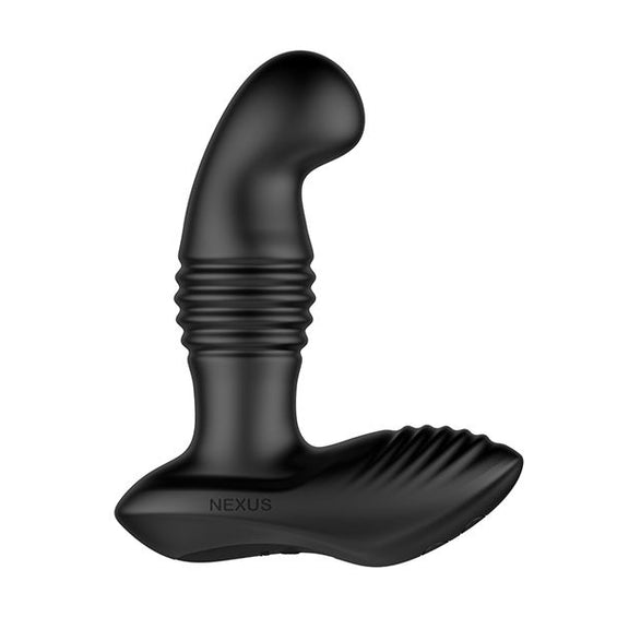 Side view of the Nexus Thrust - Prostate Edition in front of a plain white background | Kinkly Shop