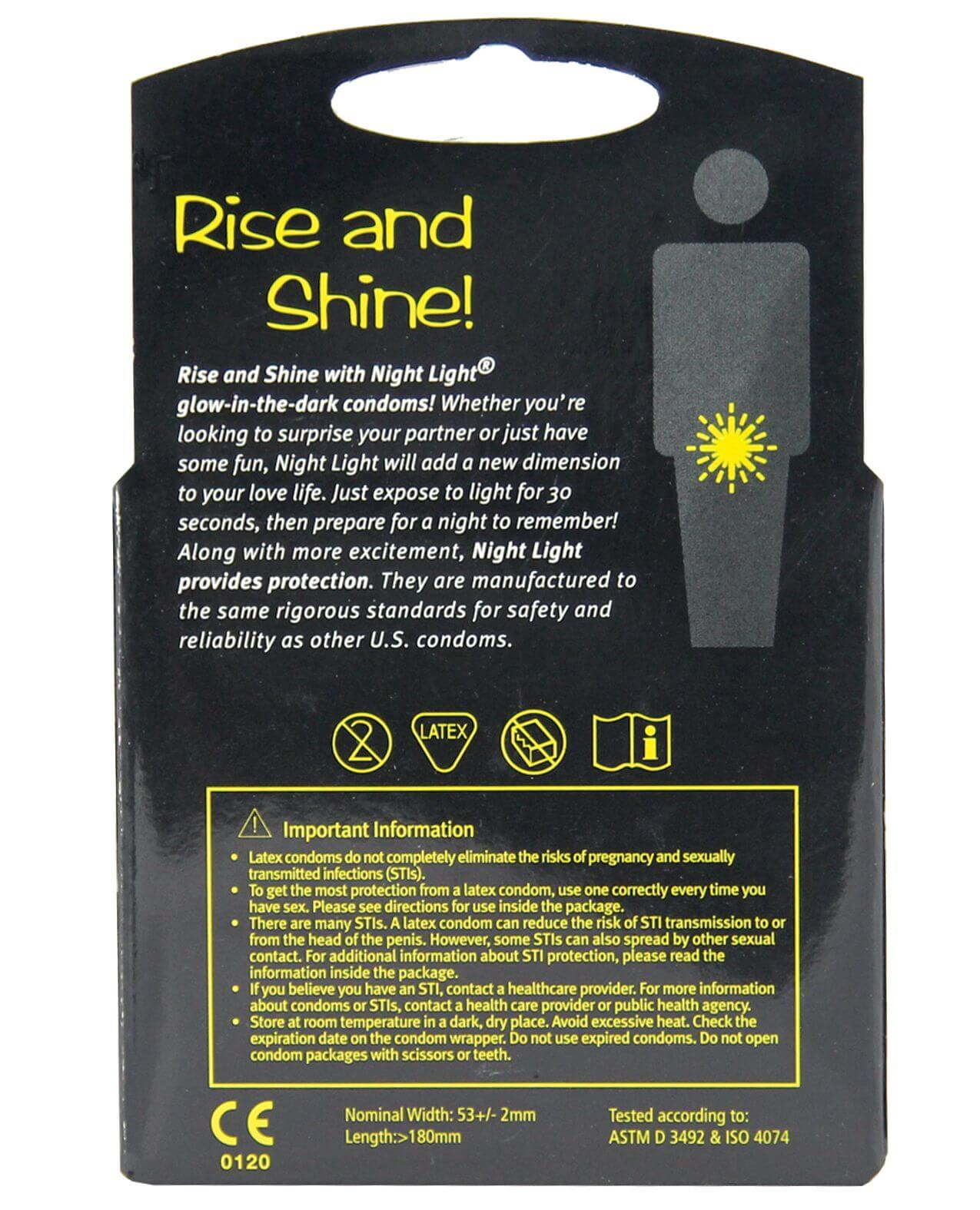 Night Light Glow-in-the-Dark Condoms
