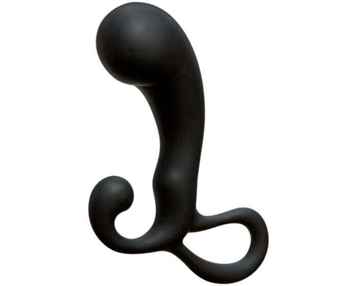 The OptiMALE P-Massager in Black | Kinkly Shop