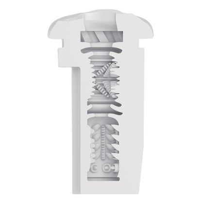 The cross-section of the interior stroker texture on the Optimum Power Lifelike Pulsar. There are lots of ribbings and advanced textures. | Kinkly Shop