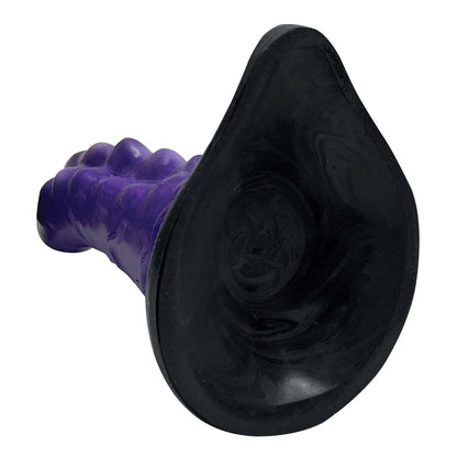 Close up of the base of the Creature Cocks Orion Invader dildo. | Kinkly Shop