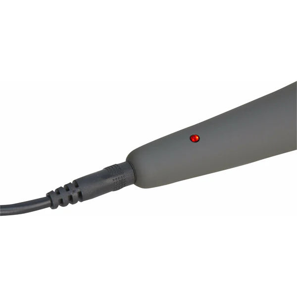 Close-up of the plug-in at the base of th Palm Power Massager | Kinkly Shop