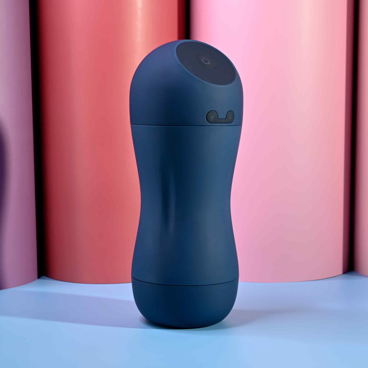 The Playboy Gusto showing its power/control button positioned on top of the Playboy Gusto | Kinkly Shop