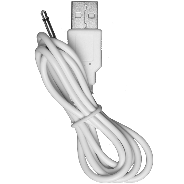 Close-up of the charging cable. | Kinkly Shop