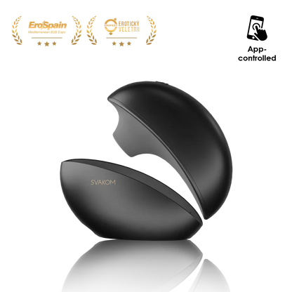 The Svakom Pulse Galaxie in Black | Kinkly Shop