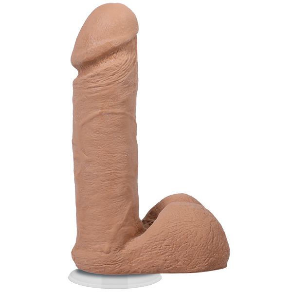 The Realistic Cock in 6" brown | Kinkly Shop