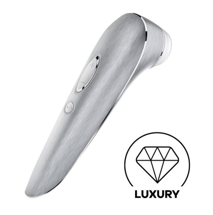 The Satisfyer High Fashion in front of a plain white background. A badge in the corner states "Luxury". | Kinkly Shop