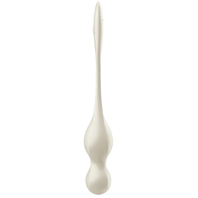 The Satisfyer Love Birds 1 in White against a plain white background | Kinkly Shop