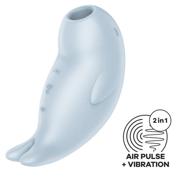Satisfyer Seal You Soon  Air Pulse & Vibration Clitoral Stimulator   Kinkly Shop