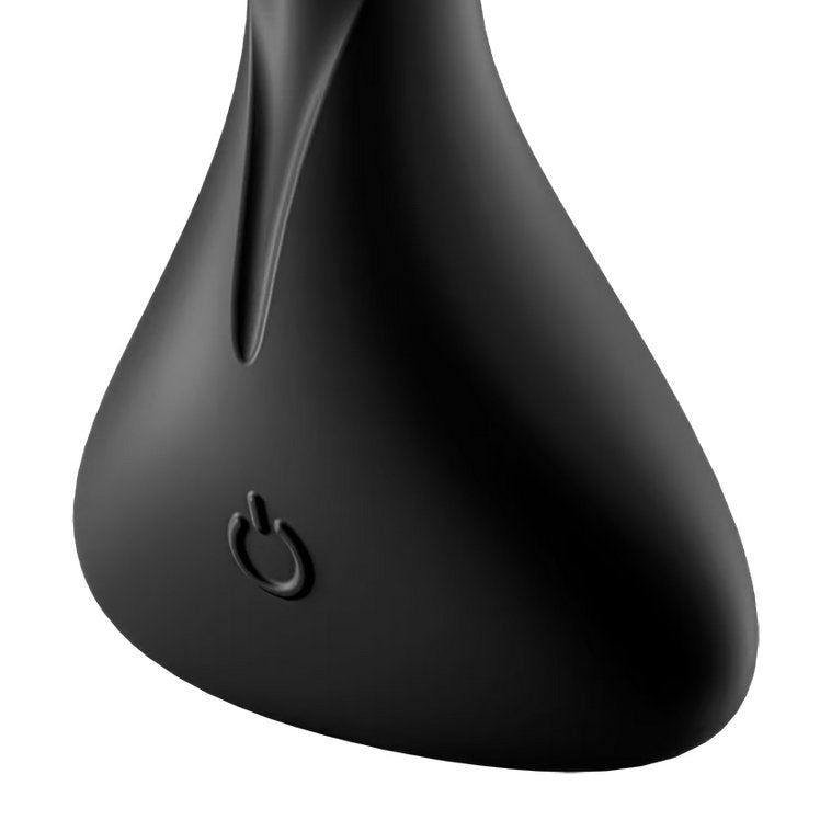 Close-up of the power/control button at the base Satisfyer Trendsetter | Kinkly Shop