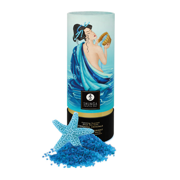 The Shunga Crystals Bath Salts in Ocean Breeze | Kinkly Shop