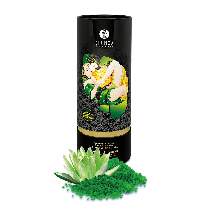The Shunga Crystals Bath Salts in Lotus Flower | Kinkly Shop