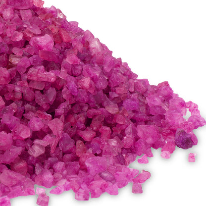 Close-up on the texture of the Shunga Moonlight Bath Sea Salt Crystals | Kinkly Shop