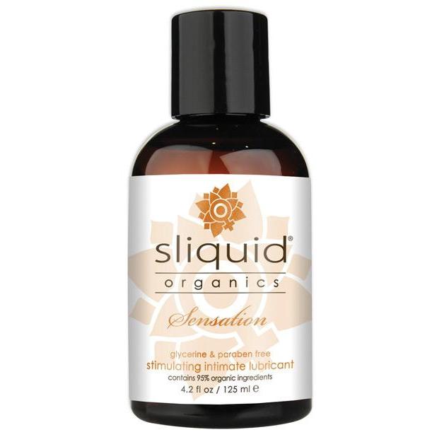 The Sliquid Organics Sensations in 4.2oz bottle | Kinkly Shop