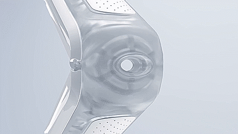 GIF showcases how the Tenga Flip Zero hinges to open and shut. | Kinkly Shop