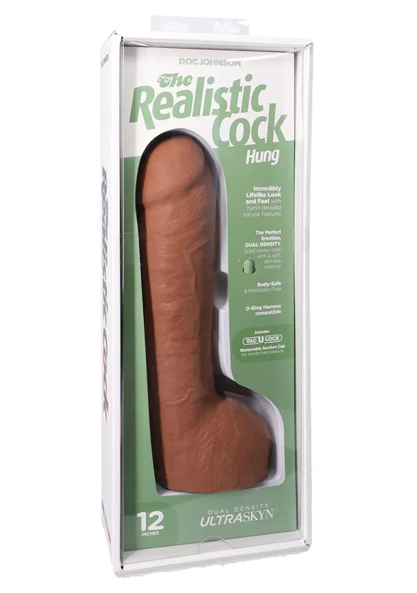 Packaging for the The Realistic Cock Hung | kinkly Shop