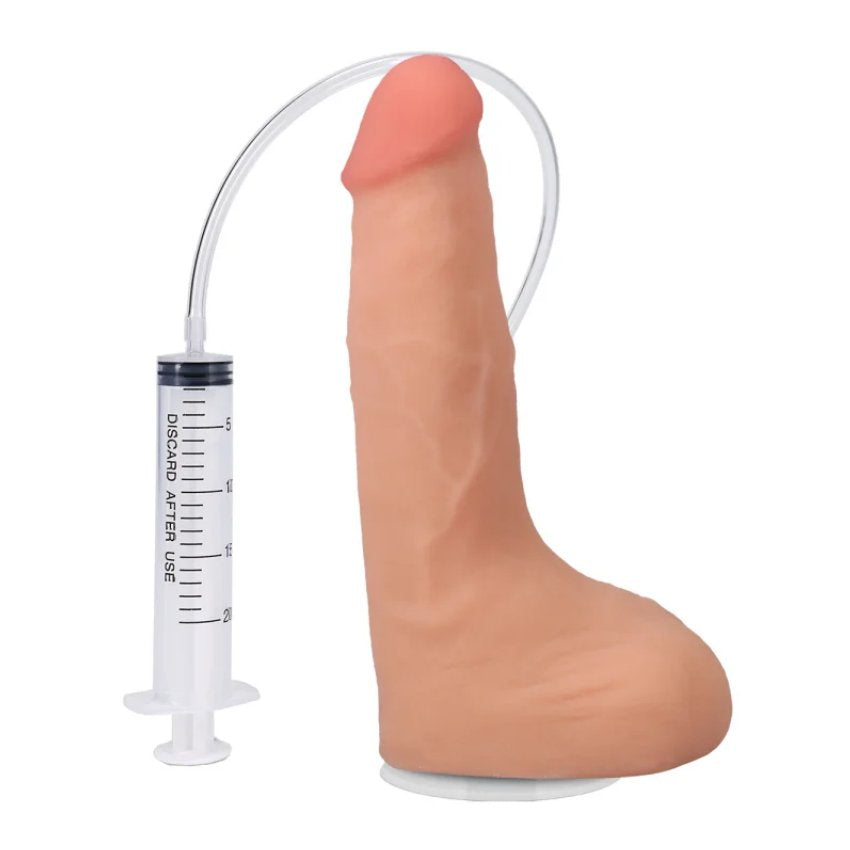 The Realistic Cock Squirting in Vanilla | Kinkly Shop