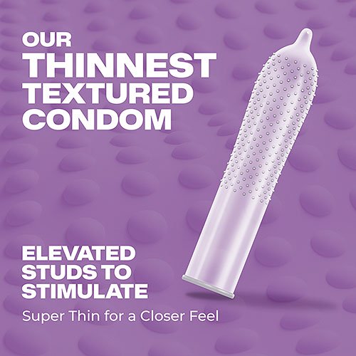 Trojan Bareskin Studded