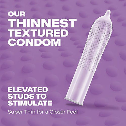 Trojan Bareskin Studded