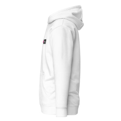 Sudadera unisex con capucha Sex.com - Blanca