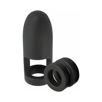 The ViBalldo with two spacer rings shown up against a plain white background | Kinkly Shop
