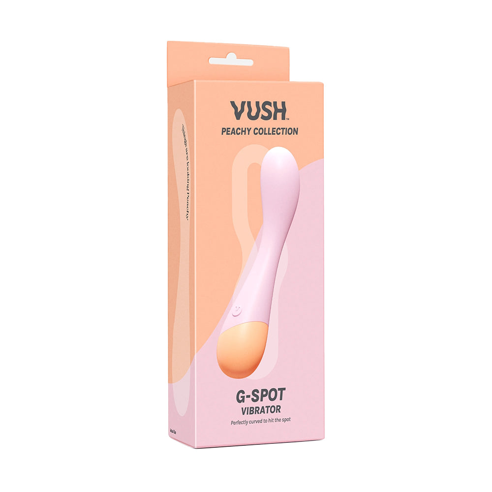 Packaging for the VUSH Peachy G-Spot | Kinkly