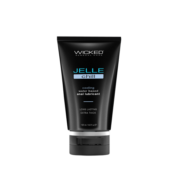The Wicked Jelle Chill - 4 oz bottle in front of a transparent background | Kinkly Shop
