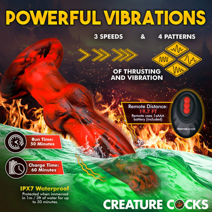 Creature Cocks Hell-Wolf Remote-Control Thruster
