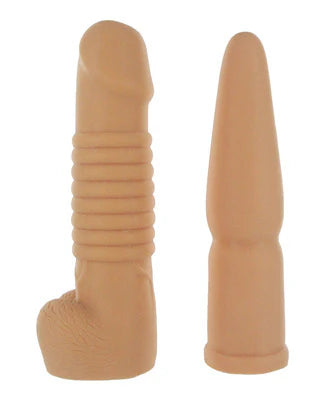 The two attachments included with the Love Glider Machine. | Kinkly Shop