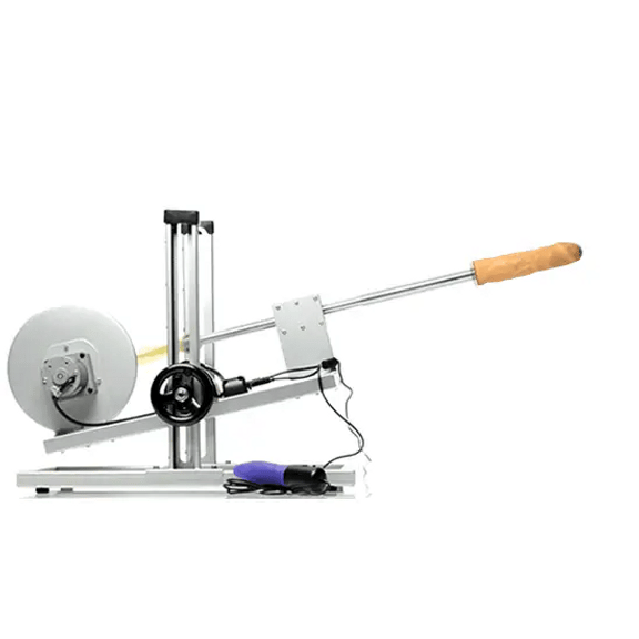 GIF shows the Maestro Multi-Faceted Sex Machine turned on and thrusting. The toy looks like it has a lot of power behind it with every thrust. | Kinkly Shop
