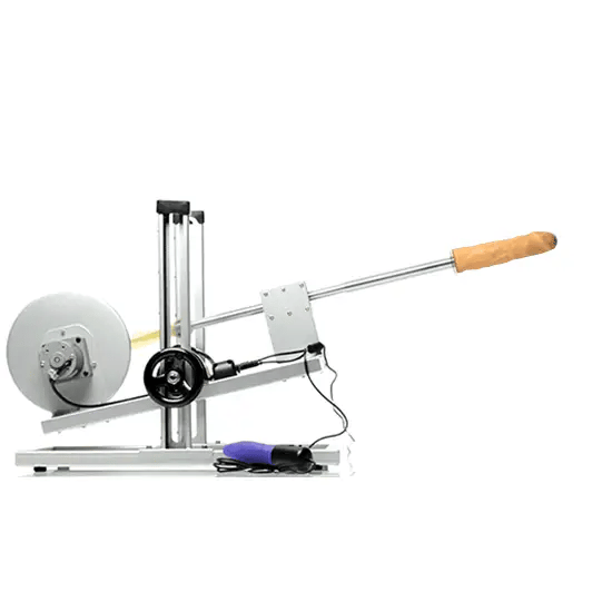 GIF shows the Maestro Multi-Faceted Sex Machine turned on and thrusting. The toy looks like it has a lot of power behind it with every thrust. | Kinkly Shop