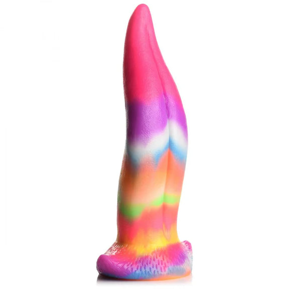The Creature Cocks Unicorn Kiss in front of a plain white background | Kinkly Shop