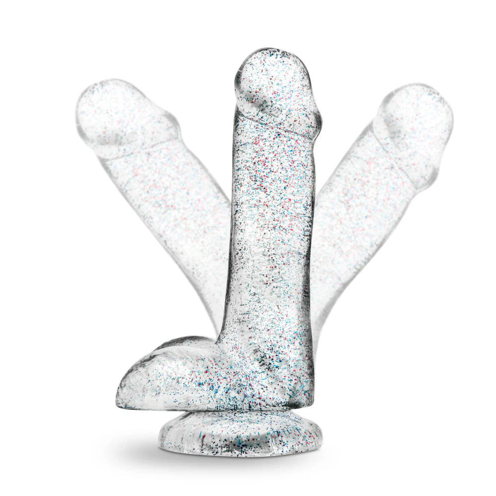 Naturally Yours 6" Glitter Cock